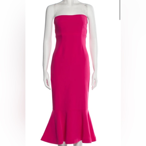 Barbie Pink Dress Strapless - Picture 3 of 3